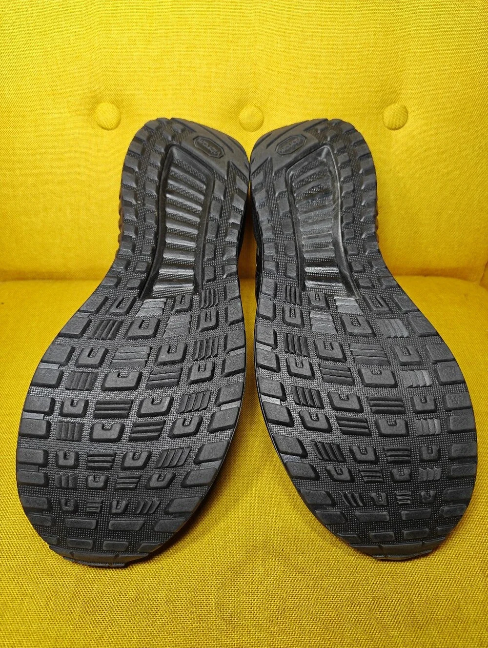 EUC SAS Mission One-M Lace Up Vibram Black Comfy Mesh Sneaker Mens Shoe Size 12D